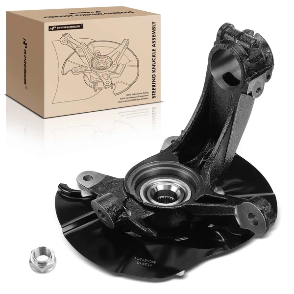 Front Passenger Steering Knuckle Assembly for 2017-2020 Honda Civic