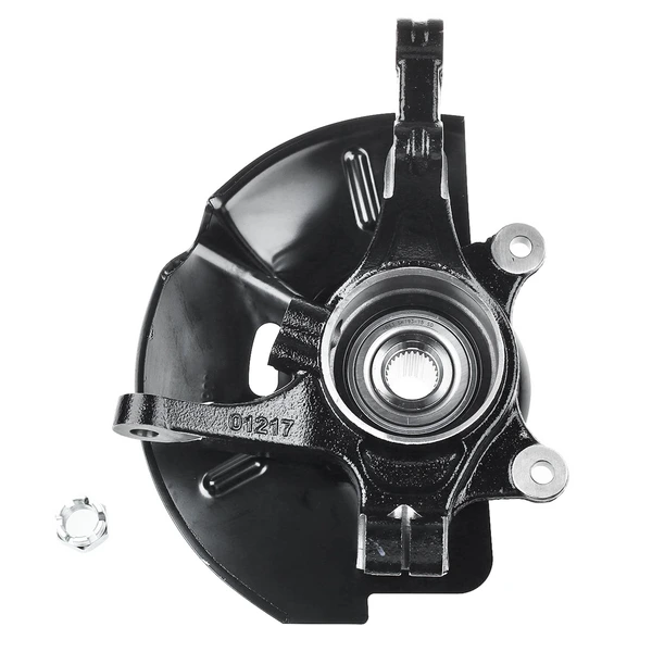 2 Pcs Front Steering Knuckle Assembly for Hyundai Tucson 10-13 Kia Sportage 10