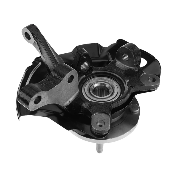 2 Pcs Front Steering Knuckle Assembly for Hyundai Elantra 2001-2006 L4 2.0L