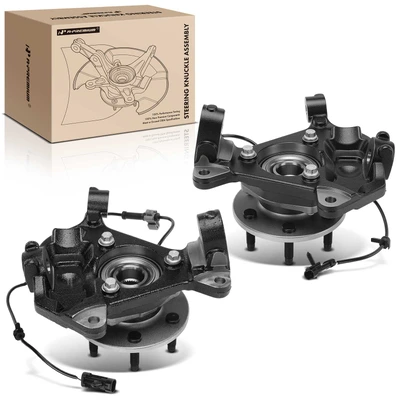 Front Steering Knuckle & Hub Bearing Assembly for Chevrolet Silverado 1500 GMC