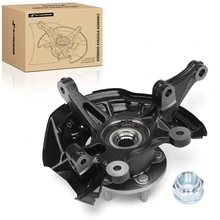 Front Driver Steering Knuckle Assembly with 5 Flange Hole for 2012-2020 Chevrolet Sonic