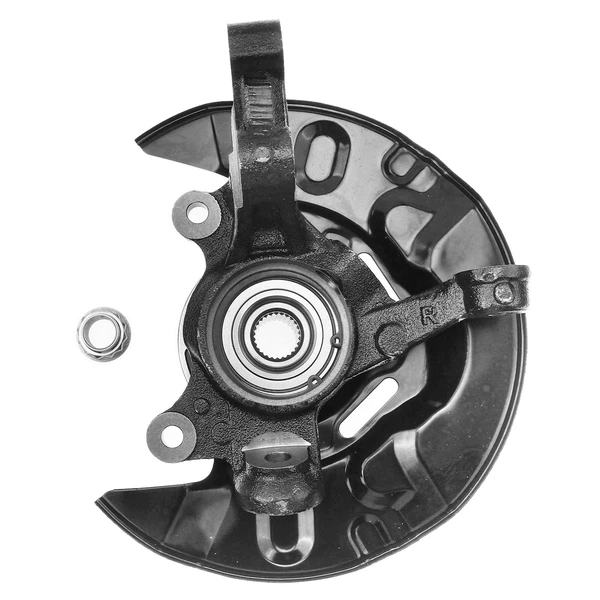 2 Pcs Front Steering Knuckle Assembly for Toyota Matrix 2003-2006 L4 1.8L AWD