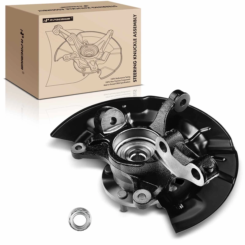 Front LH Steering Knuckle & Wheel Hub Bearing Assembly for 2012-2017 Toyota Camry