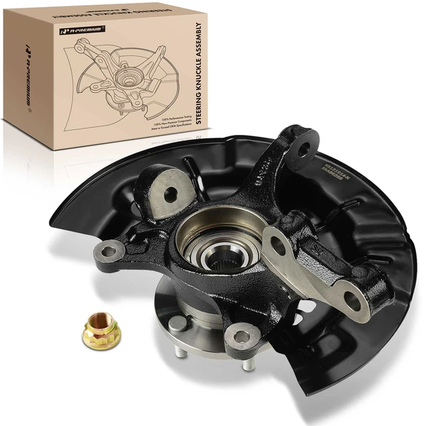 Front LH Steering Knuckle & Wheel Hub Bearing Assembly for 2012-2017 Toyota Camry