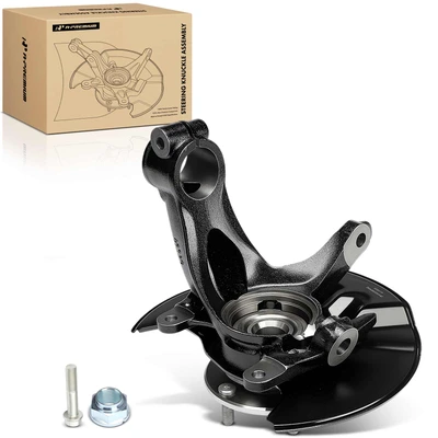 Front Passenger Steering Knuckle & Hub Bearing