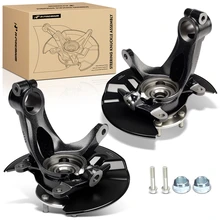 2 Pcs Front Steering Knuckle & Hub Bearing Assembly for 2016-2021 Honda Civic