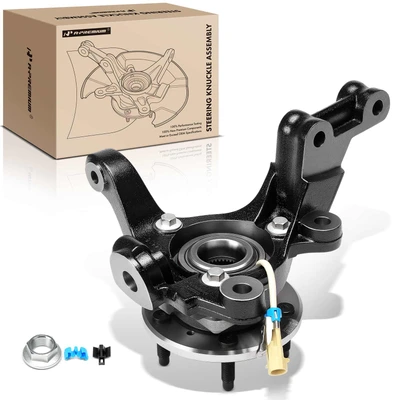 Front Driver Steering Knuckle & Hub Bearing for Chevrolet Impala Buick Pontiac