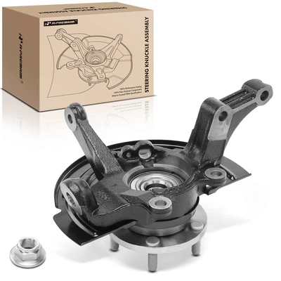 Front LH Steering Knuckle & Wheel Hub Bearing Assembly for 2002-2006 Nissan Altima
