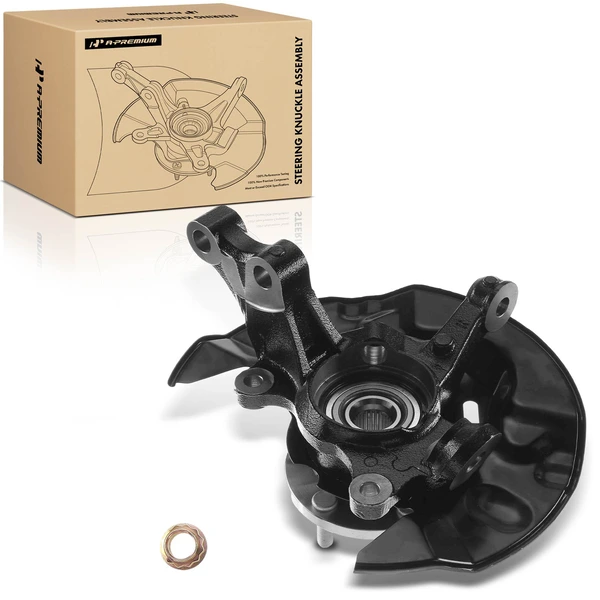 Front RH Steering Knuckle & Wheel Hub Bearing Assembly for 2003-2008 Toyota Matrix