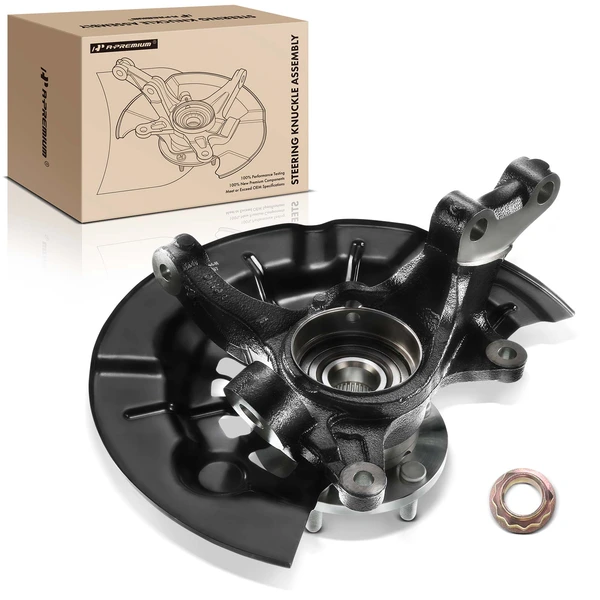Front LH Steering Knuckle & Wheel Hub Bearing Assembly for Toyota Avalon 13-16