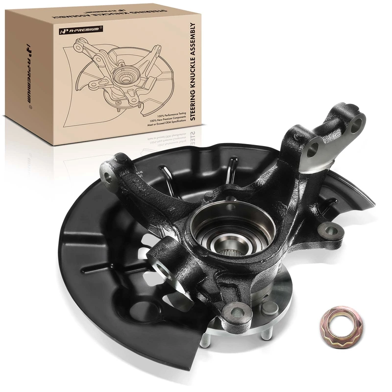 Front LH Steering Knuckle & Wheel Hub Bearing Assembly for 2013-2016 Toyota Avalon