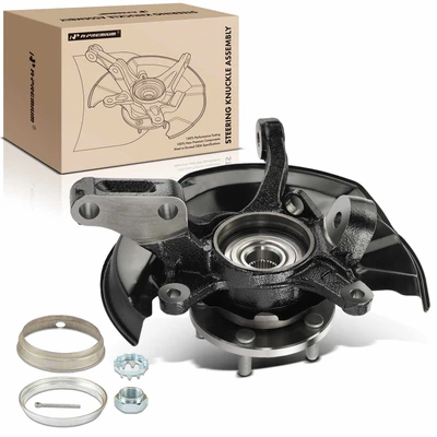Front Passenger Steering Knuckle & Wheel Hub Bearing Assembly