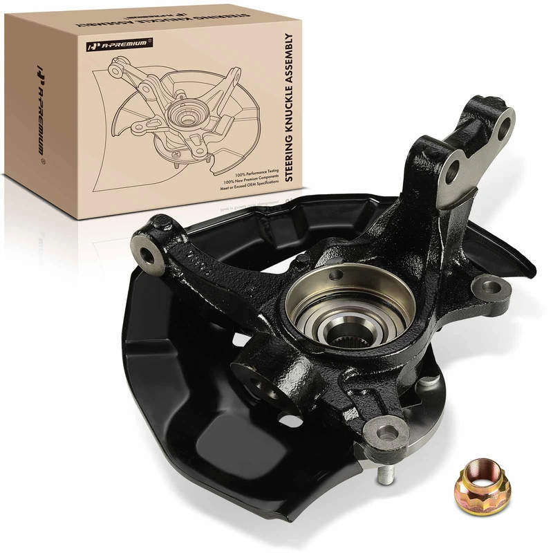 Front Driver Steering Knuckle & Wheel Hub Bearing Assembly for 2005-2011 Toyota Avalon