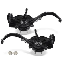 2 Pcs Front Steering Knuckle & Wheel Hub Bearing Assembly for 2006-2012 Ford Fusion
