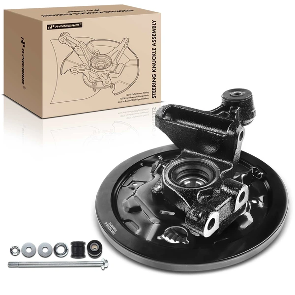 Rear Right Steering Knuckle & Wheel Hub Bearing Assembly for 2001-2008 Subaru Forester