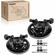 2 Pcs Rear Steering Knuckle & Wheel Hub Bearing Assembly for 2001-2008 Subaru Forester