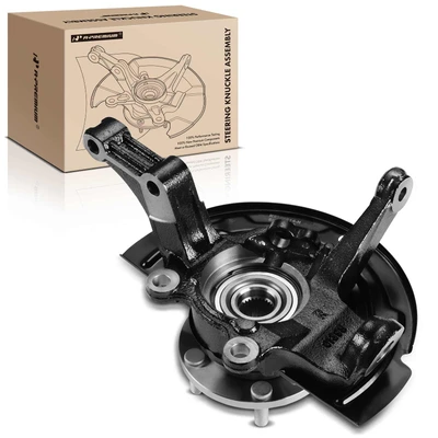 Front RH Steering Knuckle & Wheel Hub Bearing Assembly for 2002-2006 Nissan Altima