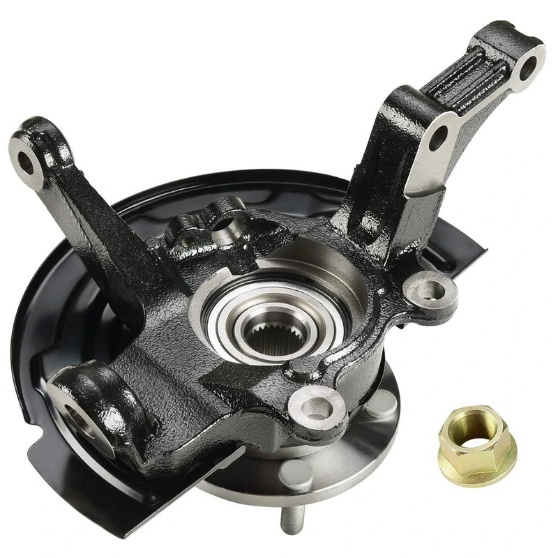 Front LH Steering Knuckle & Wheel Hub Bearing Assembly for 2002 Nissan Altima