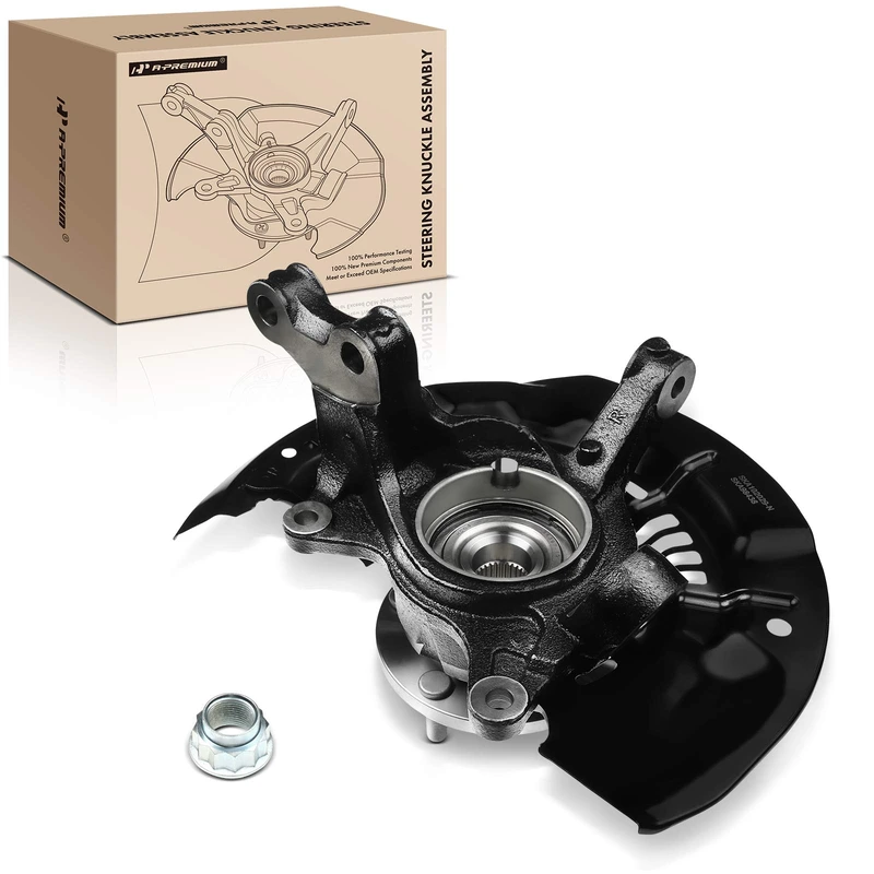 Front Passenger Steering Knuckle & Wheel Hub Bearing Assembly for 2013 Toyota Sienna