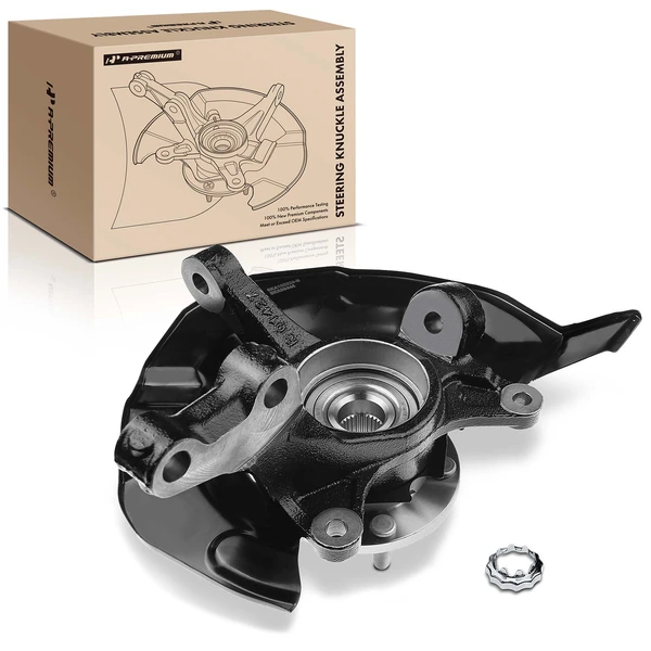 Front Right Steering Knuckle & Wheel Hub Bearing Assembly for Toyota Highlander