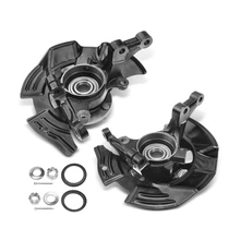 2 Pcs Front Steering Knuckle Assembly for Hyundai Sonata 2011-2013 L4 2.4L