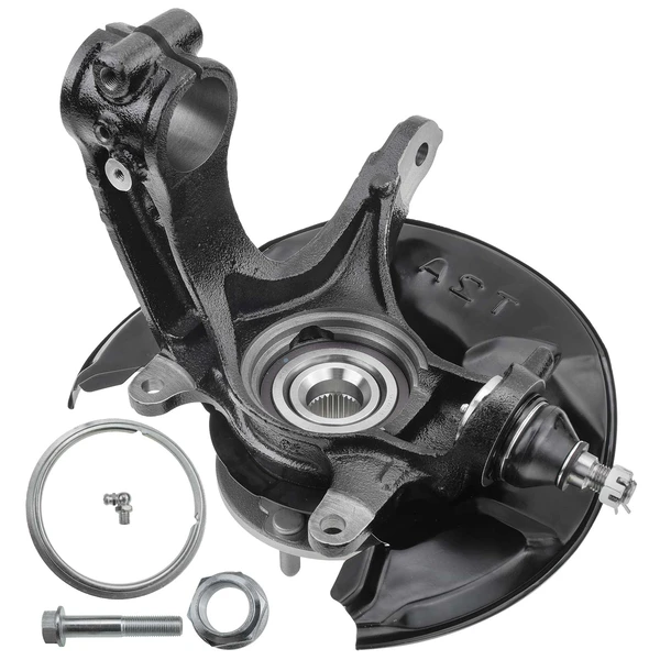 Front RH Steering Knuckle & Wheel Hub Bearing Assembly for 2013-2017 Honda Accord