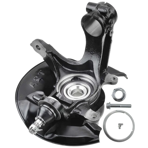 Front LH Steering Knuckle & Wheel Hub Bearing Assembly for 2013-2017 Honda Accord