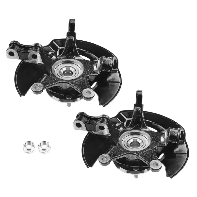 2 Pcs Front Steering Knuckle Assembly for 2003-2004 Honda Pilot