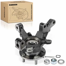 Front Driver Steering Knuckle & Hub Bearing Assembly for 2007-2012 Dodge Caliber