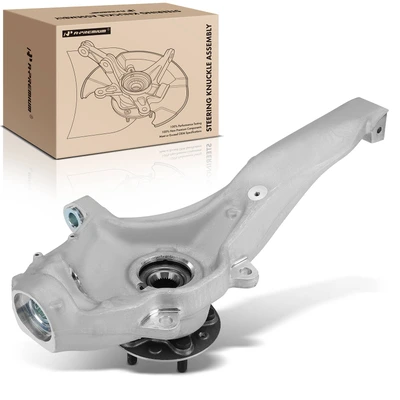 Front Passenger Steering Knuckle & Wheel Hub Bearing Assembly
