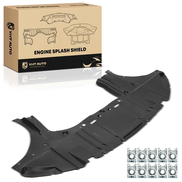 Front Plastic Engine Splash Shield for 2018-2021 GMC Terrain