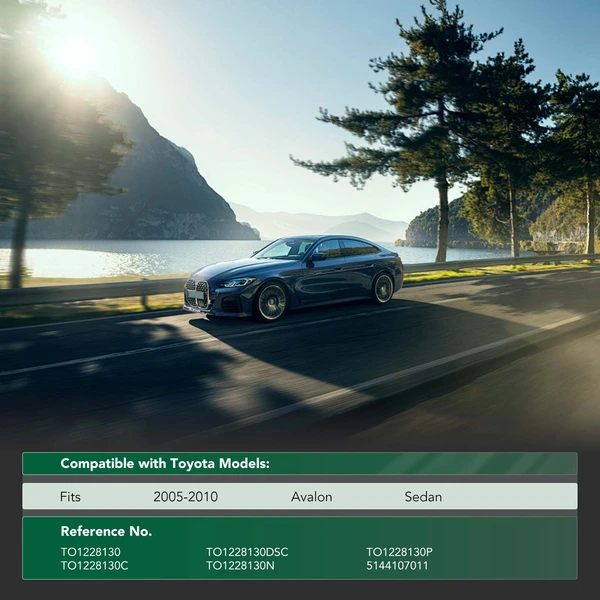 Front Passenger Lower Engine Splash Undercar Shield for Toyota Avalon 2005-2010