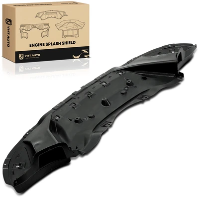 Front Black Plastic Engine Splash Shield
