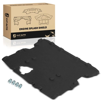 Front Lower Black Engine Splash Shield