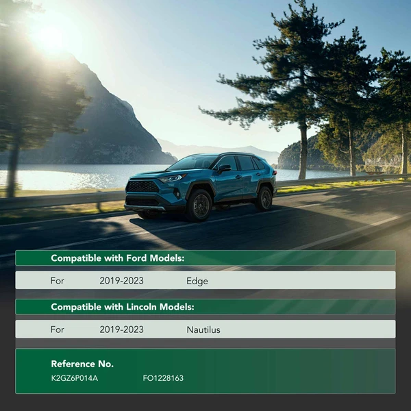 Front Passenger Lower Engine Splash Shield Undercar for Ford Edge 2019-2023 Lincoln