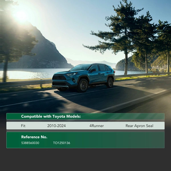 Front Engine Splash Shield for 2010-2024 Toyota 4Runner