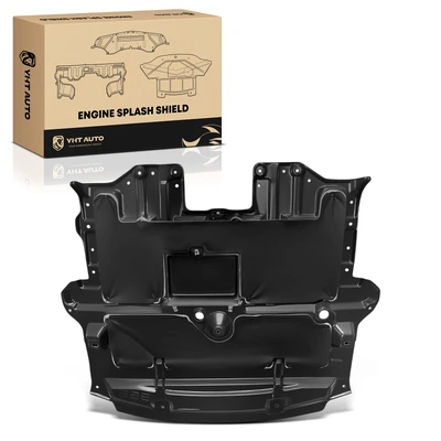 Front Black Plastic Engine Splash Shield