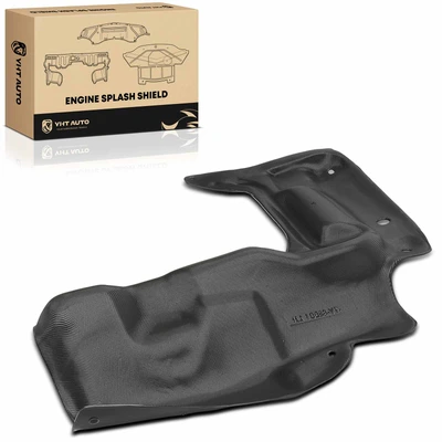 Front Driver Engine Splash Undercar Shield