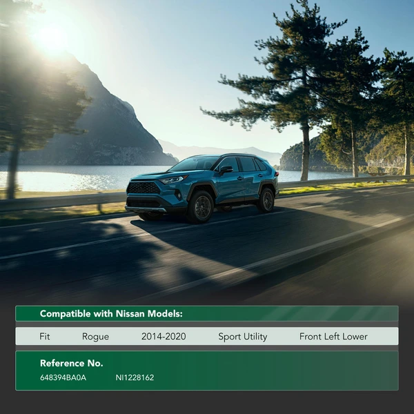 Front Driver Lower Engine Splash Shield Undercar for 2014-2020 Nissan Rogue