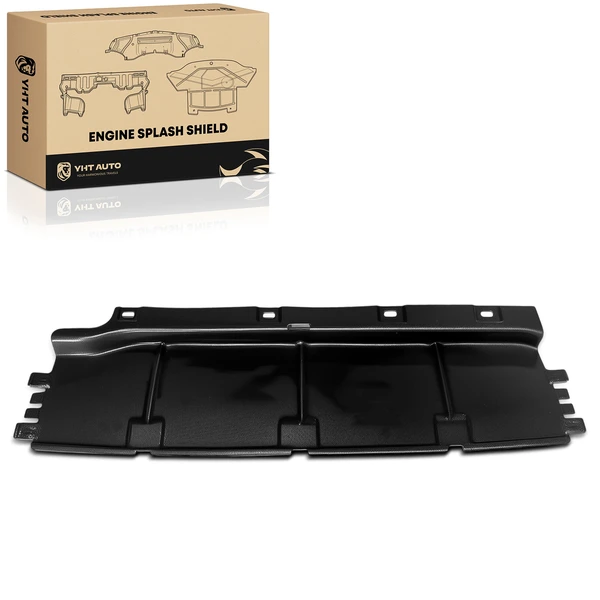 Front Lower Engine Splash Shield Undercar for Ford Transit Connect 2010 Black