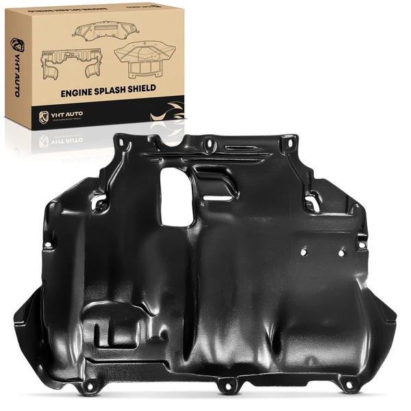 Front Lower Engine Splash Shield with Heat Shield for 2019-2023 Ford Transit Connect