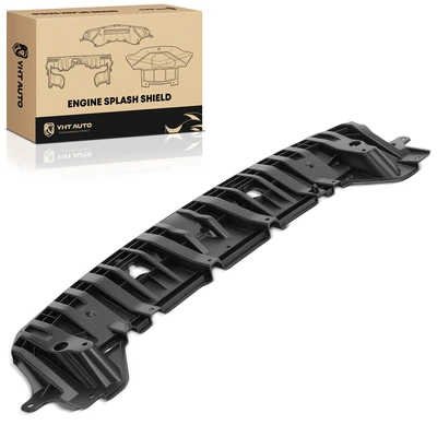 Front Lower Plastic Black Engine Splash Shield
