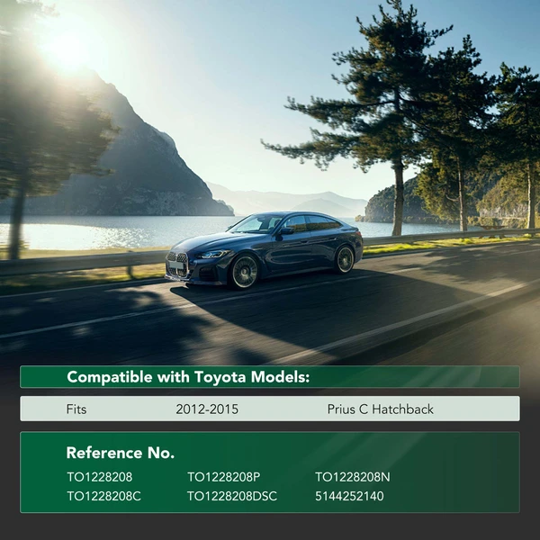 Driver Lower Engine Splash Shield for Toyota Prius C 2012-2015 Plastic