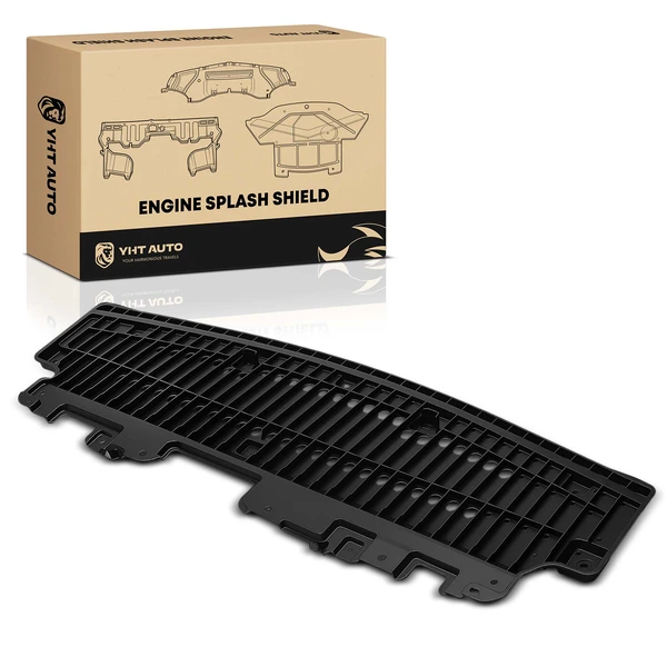 Front Lower Black Engine Splash Shield for 2017-2019 Toyota Corolla