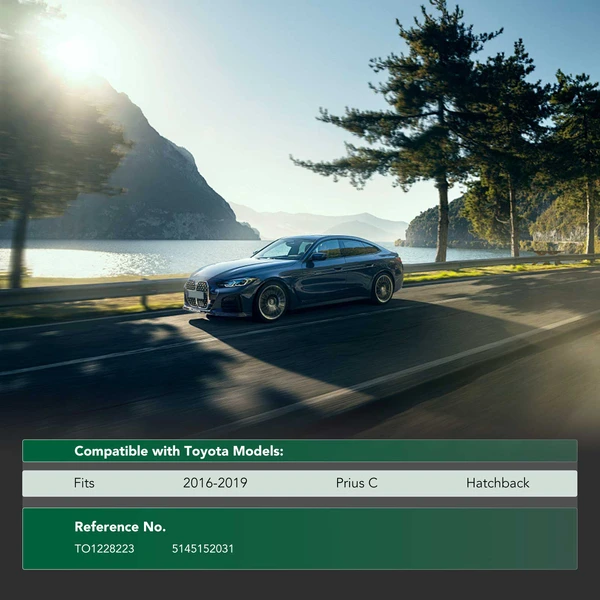 Lower Center Engine Splash Shield for Toyota Prius C 2016-2019 Hatchback 1.5L