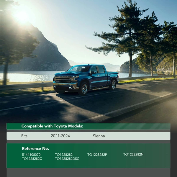 Front Lower Engine Splash Shield for Toyota Sienna 2021-2024 Mini Passenger Van