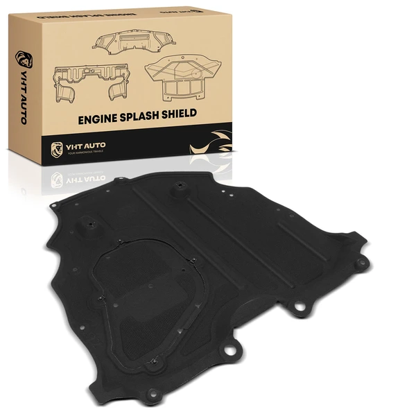 Lower Black Plastic Engine Splash Shield for Honda Sienna 2021-2024