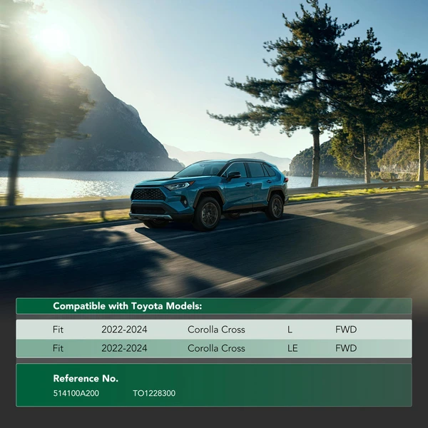 Lower Engine Splash Shield for Toyota Corolla Cross L LE 22-24 FWD