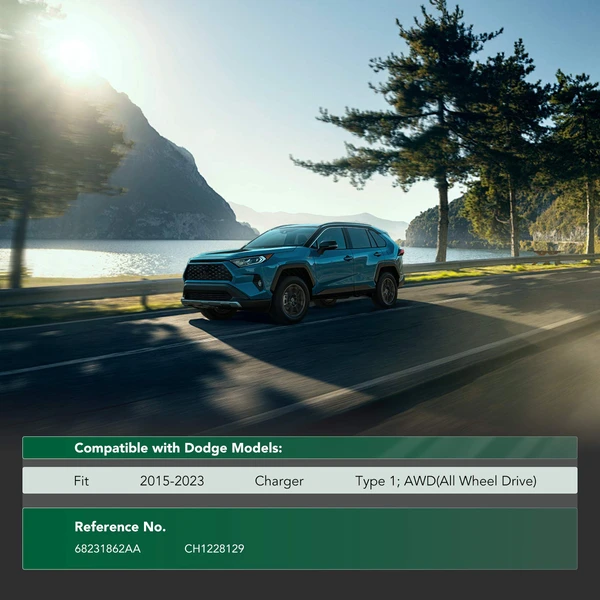 Front Engine Splash Shield for 2015-2023 Dodge Charger