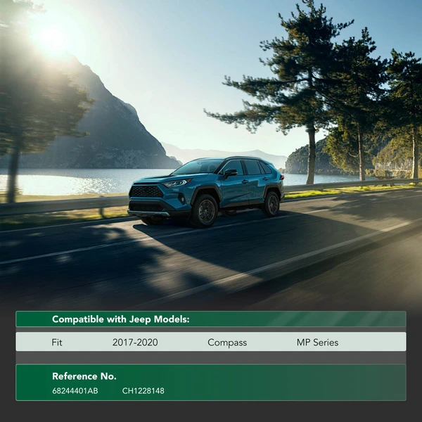 Center Lower Engine Splash Shield for 2017-2020 Jeep Compass